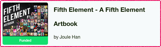 Fifth Element Artbook Kickstarter